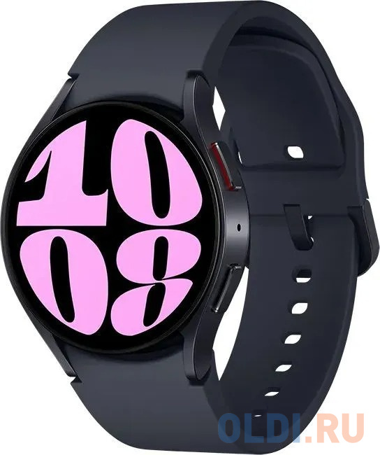 Умные часы Samsung GALAXY WATCH 6, размер 40 x 9 x 39 мм, цвет черный
