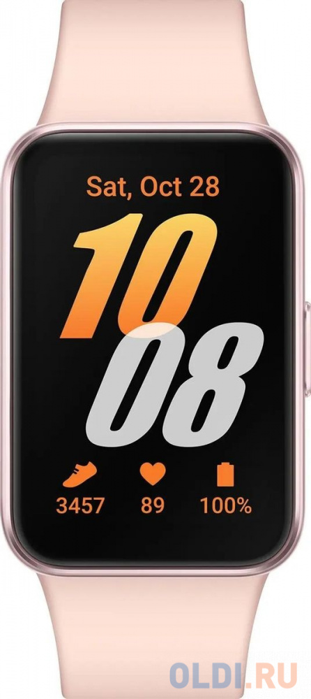 Смарт-часы Samsung Fit 3 SM-R390, размер 28.8х42.9х9.9 мм, цвет розовое золото - фото 2