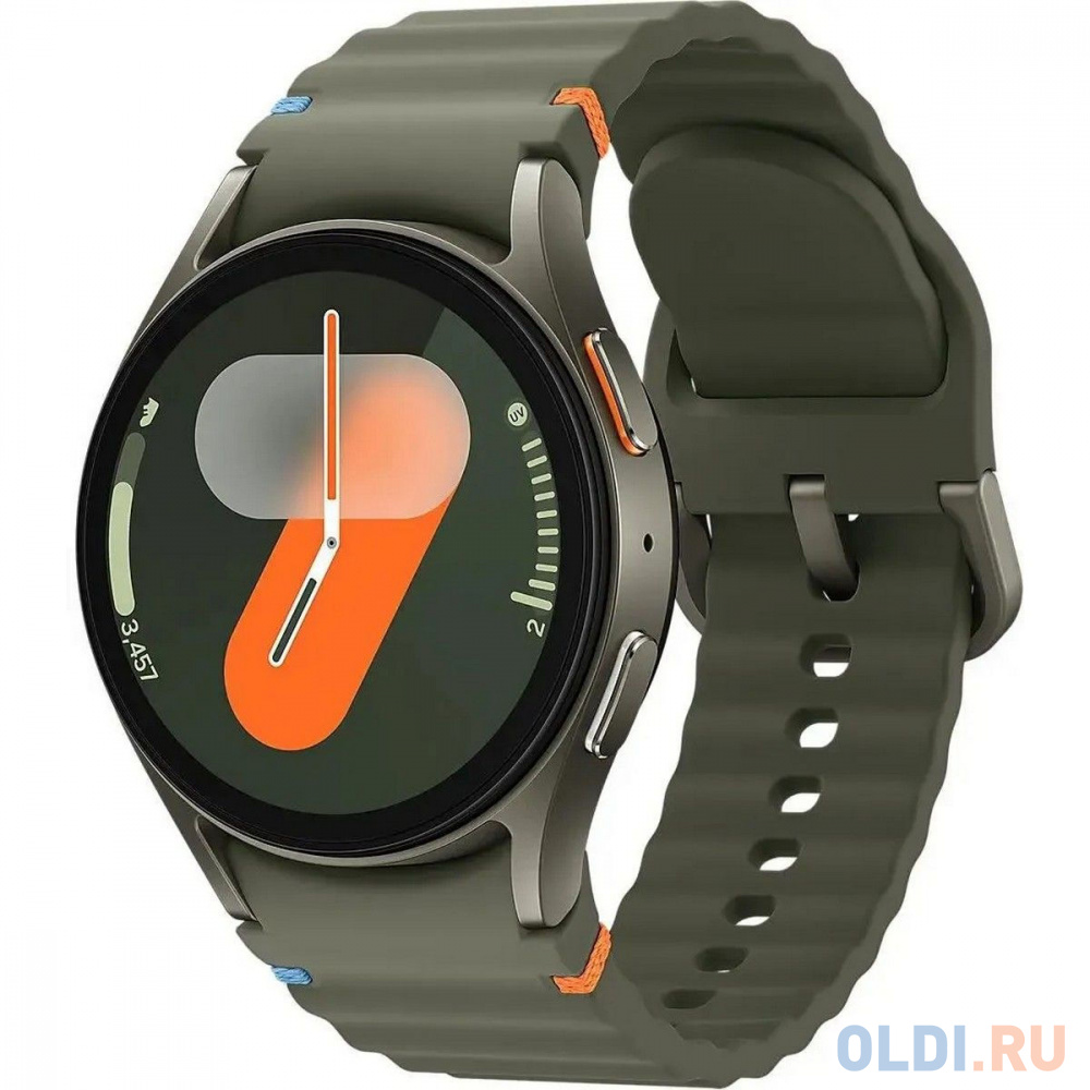 Умные часы Samsung Galaxy Watch 7 LTE 40мм 1.3&quot; Super AMOLED корп.зеленый рем.зеленый