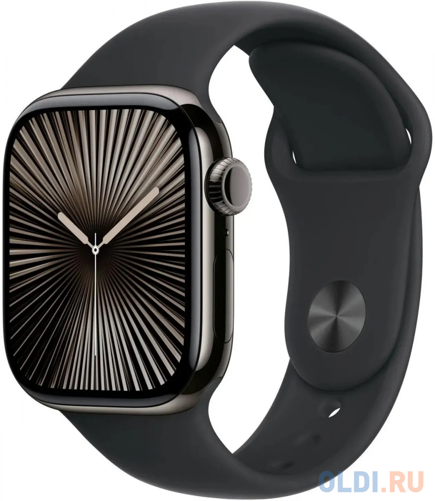 

Часы Apple Watch S10 42mm Jet Black Aluminium Case/Black SB M/L MWWF3LW/A A2997 195949560880