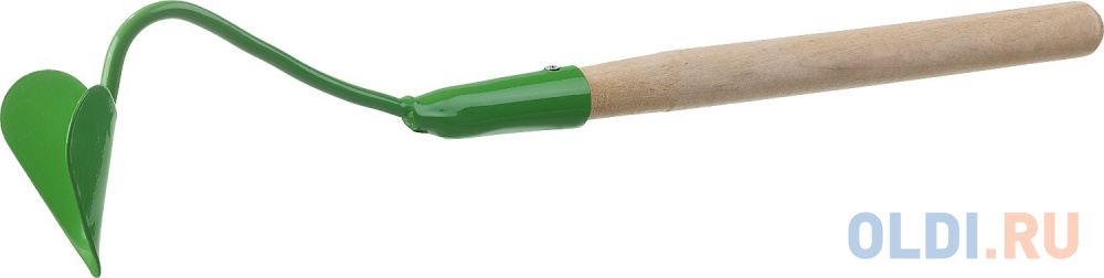 Бороздовичок, РОСТОК 39664, с деревянной ручкой, ширина рабочей части - 65мм лопатка палетка с деревянной ручкой изогнутая 36 5 см