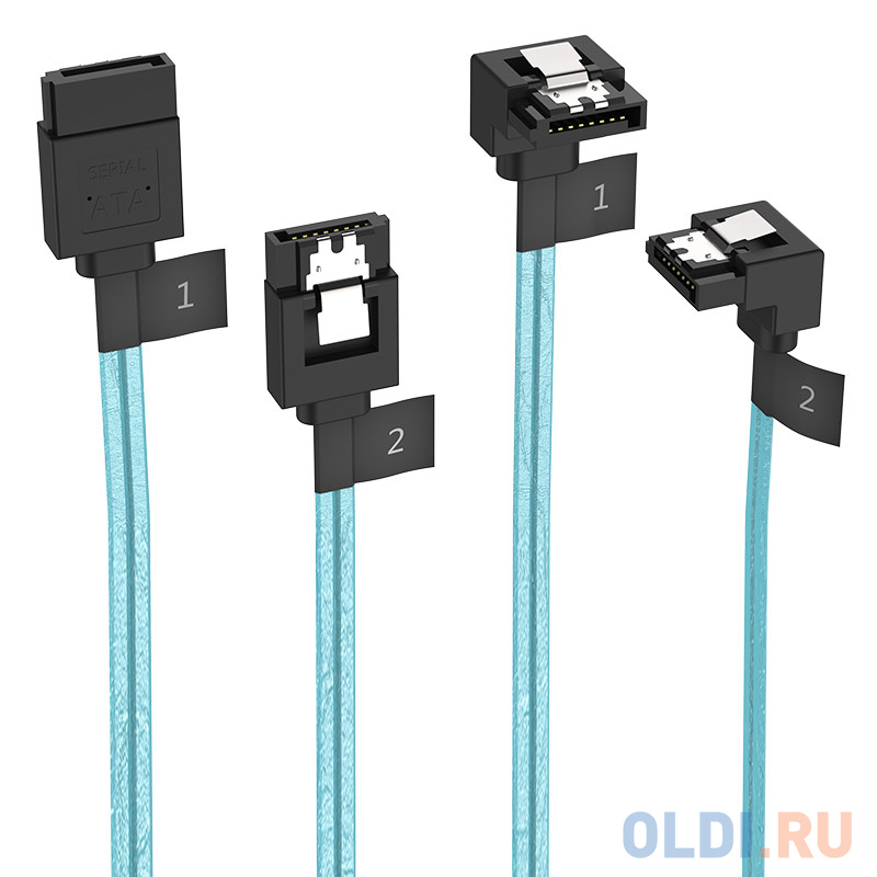 

ORICO CPD-7P6G-BW902S Кабель SATA3.0 (6Gbps), 50 см., 2 кабеля