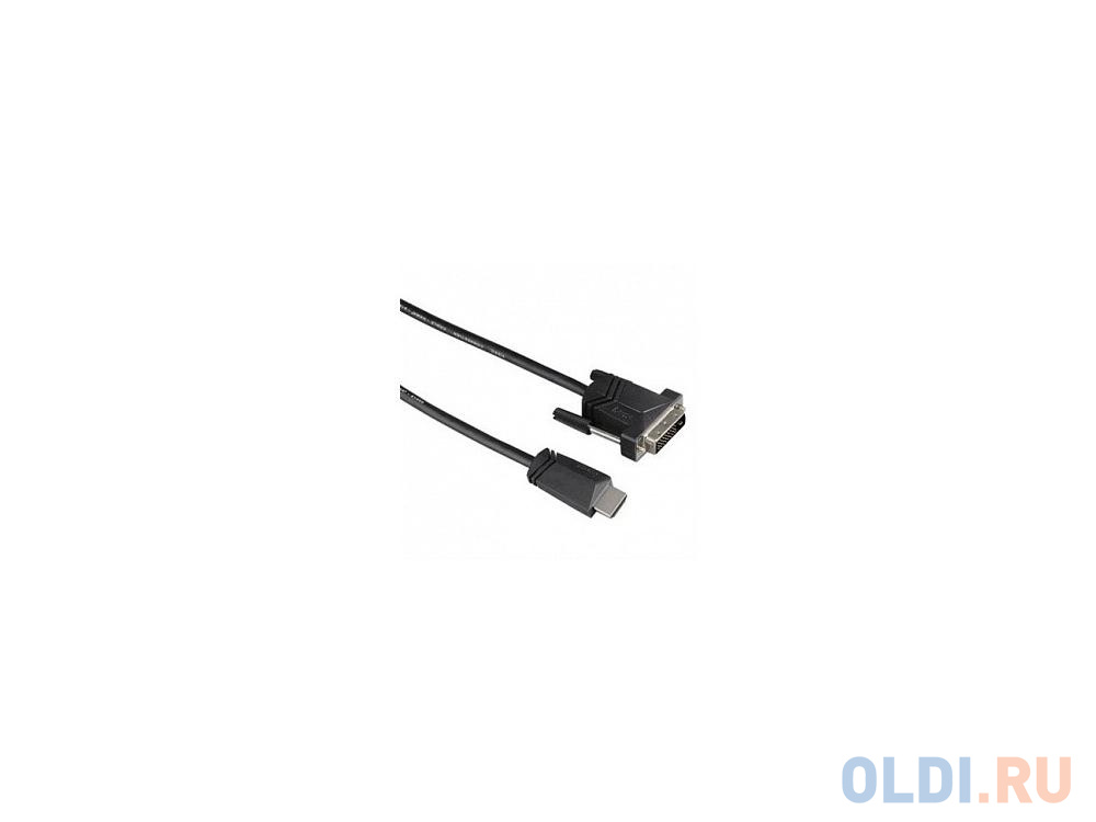Кабель DVI-D(m)-HDMI(m) 1.5м Hama Connecting черный 122130