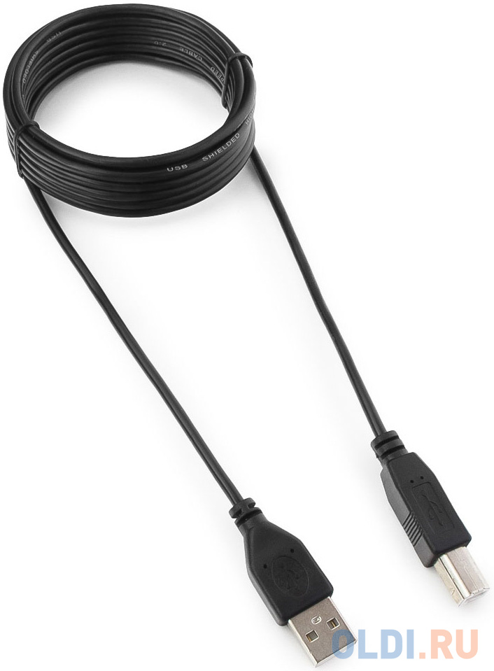 Кабель USB 2.0 AM-BM 3м Гарнизон GCC-USB2-AMBM-3M