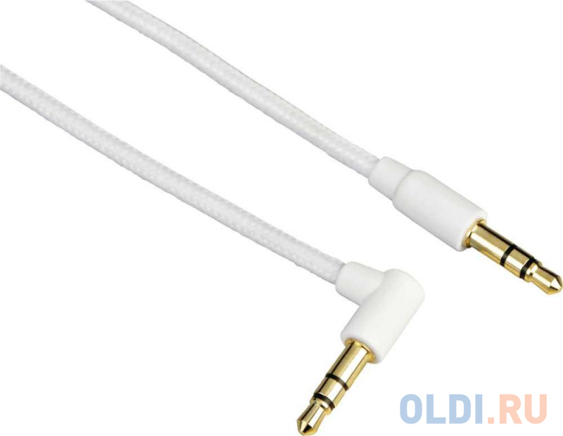 

Кабель Hama 00173875 Jack 3.5 (m) Jack 3.5мм (m) 1м белый