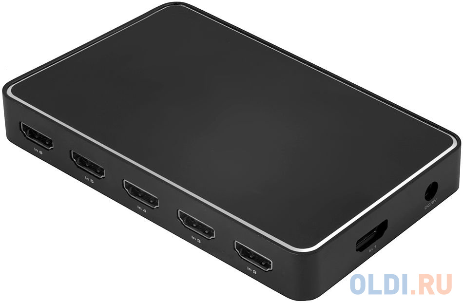 

Greenconnect Переключатель HDMI 6 к 1 + PIP+AUDIO 3.5mm + ARC (GL-vA06