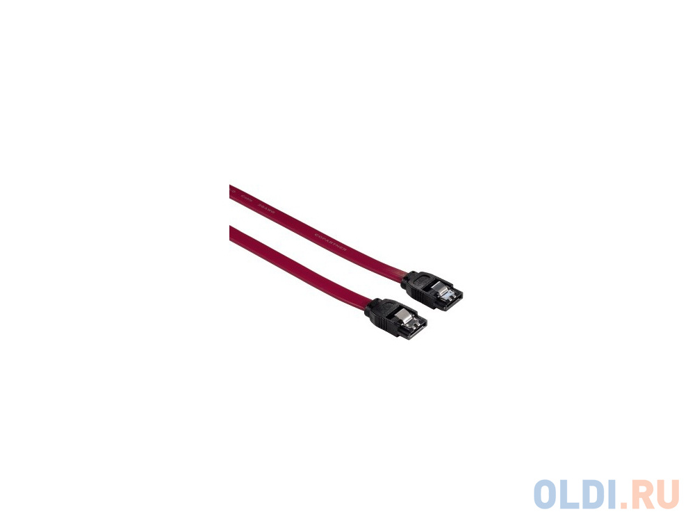 

Кабель Hama H-54575 SATA III внешний 6Гбит/с 0.6 м красный