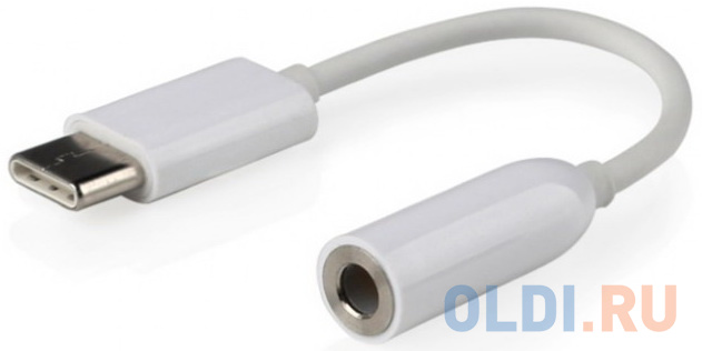 Cablexpert Переходник USB, USB Type-C/Jack3.5F, блистер (CCA-UC3.5F-01-W) от OLDI