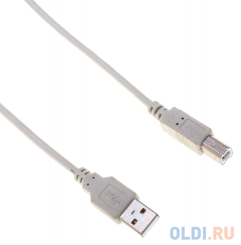 Кабель Buro BHP RET USB_BM18 USB A(m) USB B(m) 1.8м серый блистер Вид№3