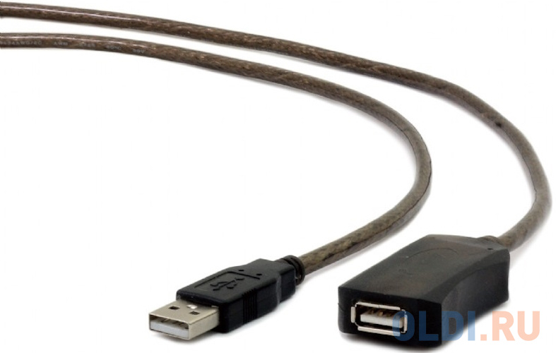 Кабель USB 2.0 AM-AF 10м Gembird UAE-01-10M фото