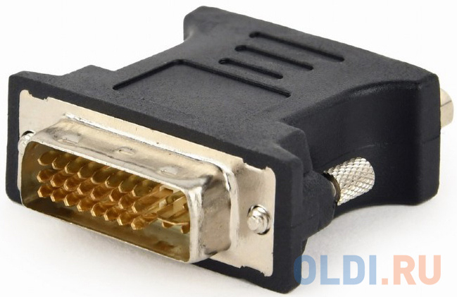 Cablexpert Переходник DVI-VGA, 29M/15F, черный, пакет (A-DVI-VGA-BK) Вид№2