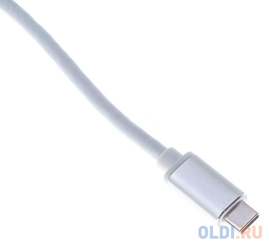Адаптер Buro BHP USB Type-C (m) USB Type-C (f) miniDisplayPort (f) 0.1м серебристый от OLDI