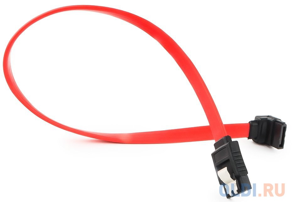 Cablexpert Кабель интерфейсный SATA, 30см, угловой разъем, 7pin/7pin, защелка (CC-SATAM-DATA90-0.3M) cablexpert кабель интерфейсный sata 30см угловой разъем 7pin 7pin защелка cc satam data90 0 3m