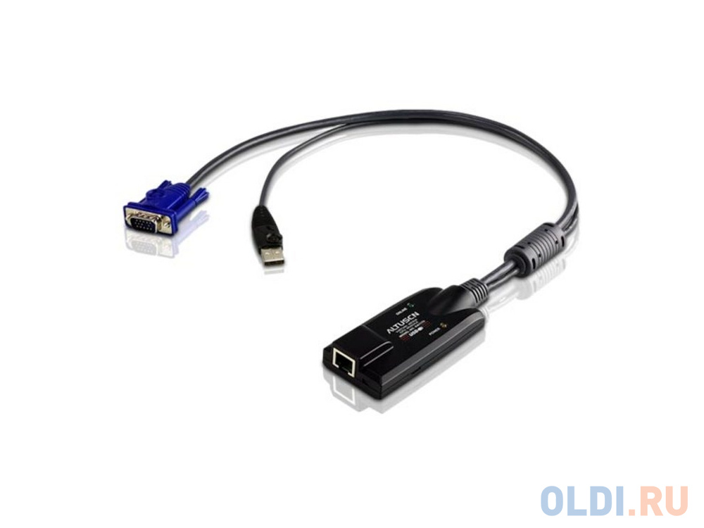 Кабель ATEN KA7175 USB Virtual Media CPU Module кабель aten kvm cable 2l 5202p кабель для kvm 2 ps 2 m db15 m pc на sphd15 m kvm 1 8м