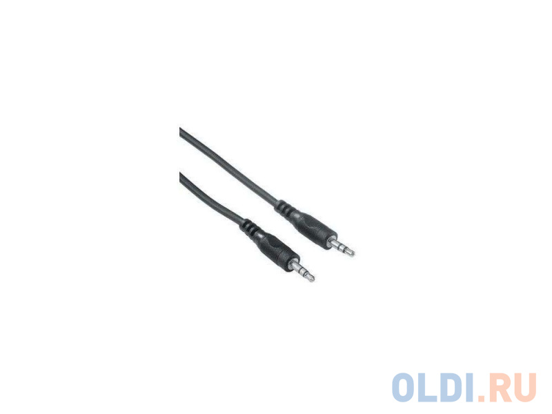 

Кабель Hama 3.5 мм Jack (m-m), стерео, 1.5 м, черный H-48912