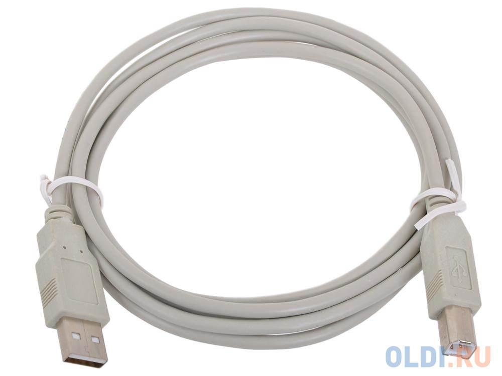 Кабель USB2.0  A--B (1.8м) Telecom <TC6900-1.8M 1.8m кабель usb 2 0 am bm 3 0м telecom vus6900 прозрачная изоляция vus6900t 3m