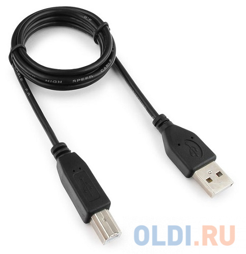 Кабель USB 2.0 Гарнизон GCC-USB2-AMBM-1M, AM/BM, 1м, пакет