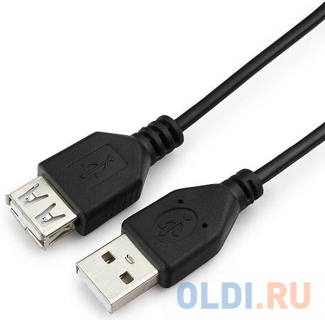 Кабель удлинитель USB 2.0 Гарнизон GCC-USB2-AMAF-0.5M, AM/AF, 0.5м кабель удлинитель usb 2 0 гарнизон gcc usb2 amaf 0 5m am af 0 5м