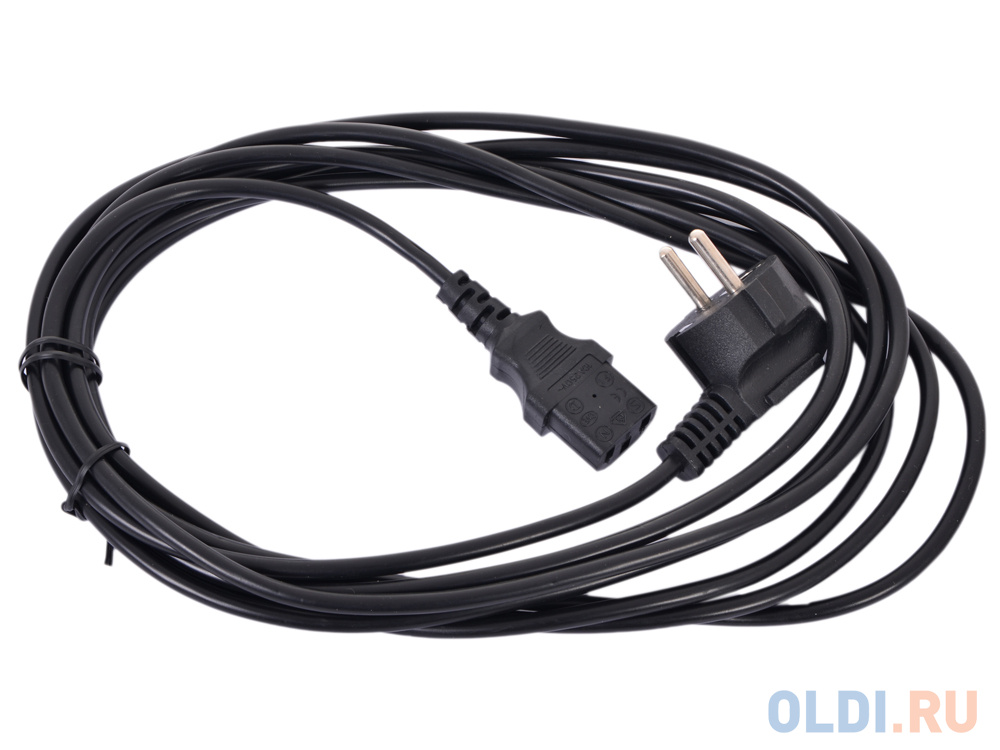 Кабель Cord Power Gembird/Cablexpert PC-186-15 4.5м, Schuko- C13, 4А, черный, с зазем. от OLDI