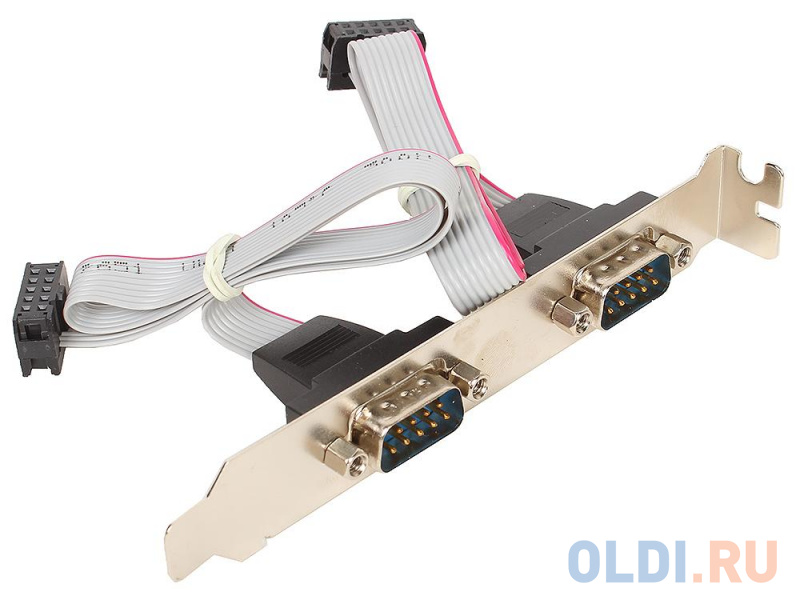 

Планка портов в корпус 2xCOM DB9 Male, Orient <C088 oem