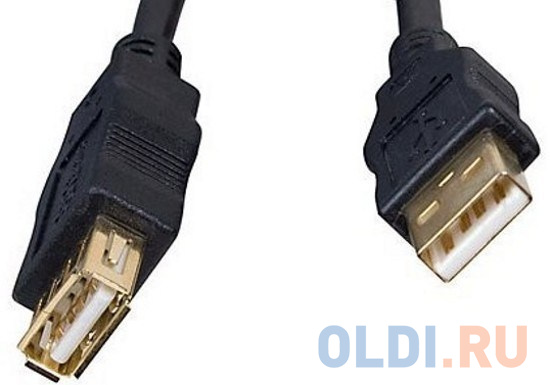 

Кабель удлинитель USB 2.0 AM/AF Gembird PRO CCP-USB2-AMAF-10 3.0м, черный, пакет