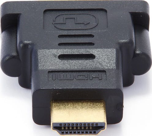 Переходник HDMI-DVI Cablexpert A-HDMI-DVI-3, 19M/25F, золотые разъемы, пакет Вид№2