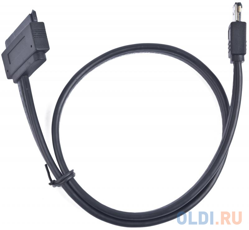 

Кабель питания и интерфейсный eSATAp - eSATA Cablexpert, 0,5м, 22pin, пакет