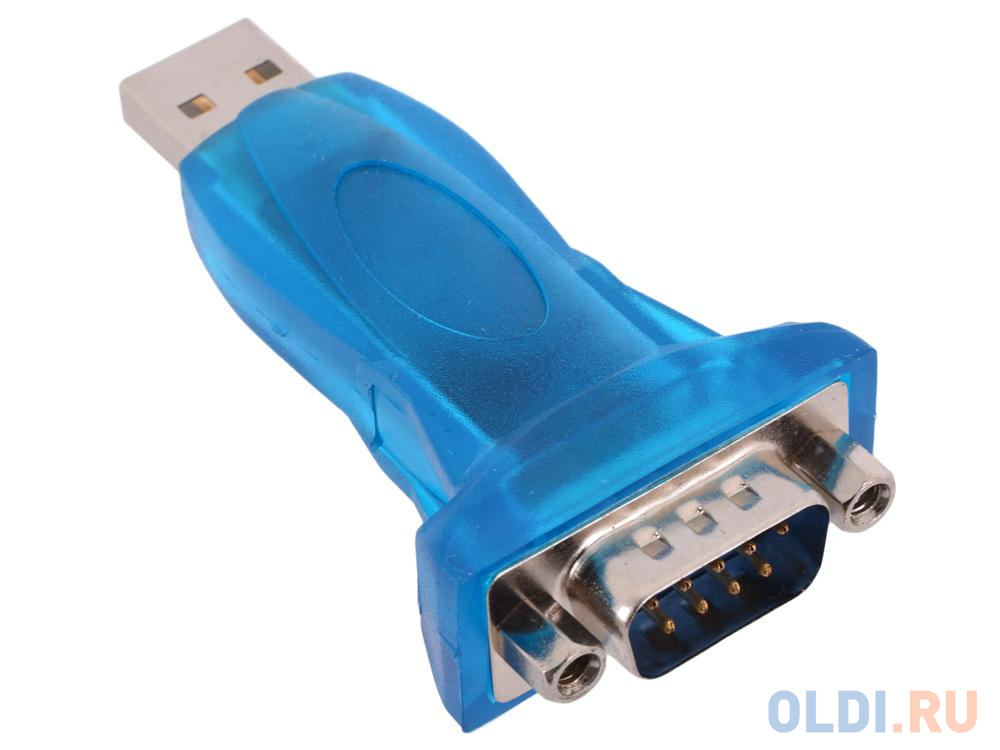 ORIENT UAS-012, адаптер USB Am to RS232 DB9M (WCH CH340, поддерж.Win 8.x/10), крепеж разъема - гайки