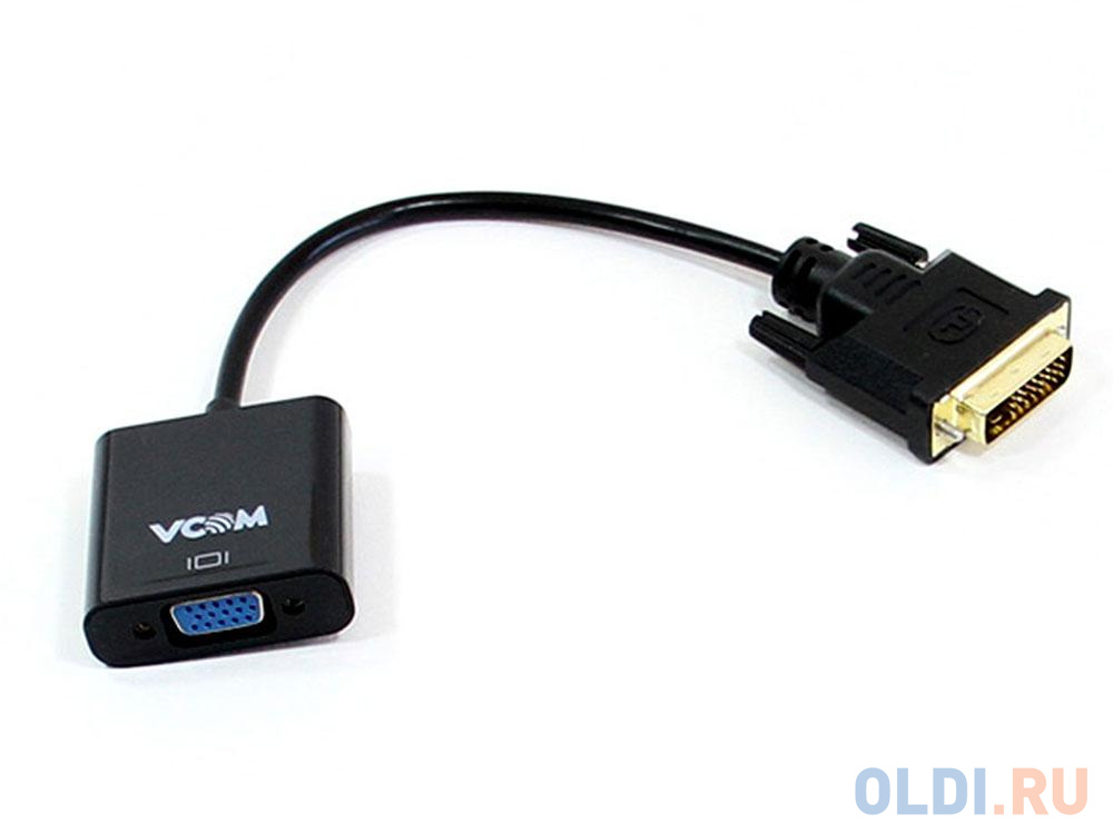 Кабель-переходник DVI(M) --- VGA(F) VCOM