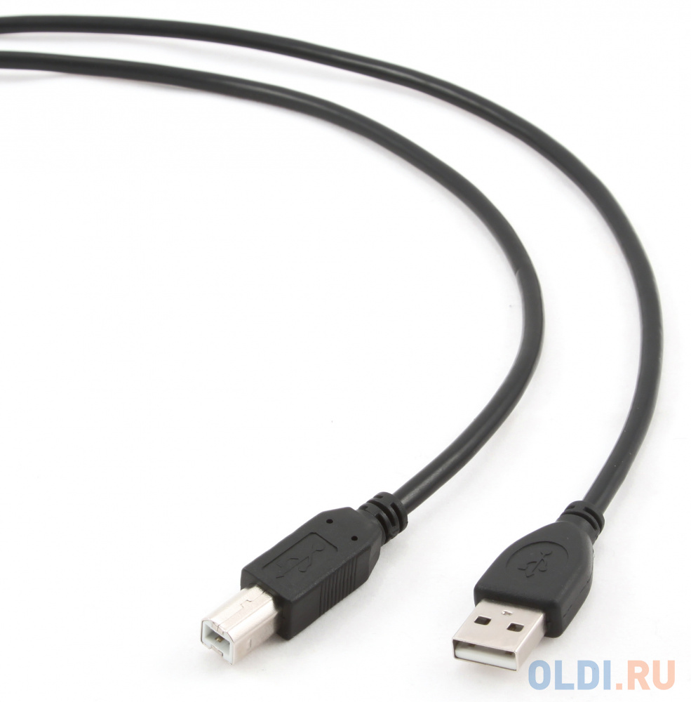 Bion Кабель интерфейсный USB 2.0 AM/BM, 3м, черный [BXP-CCP-USB2-AMBM-030]