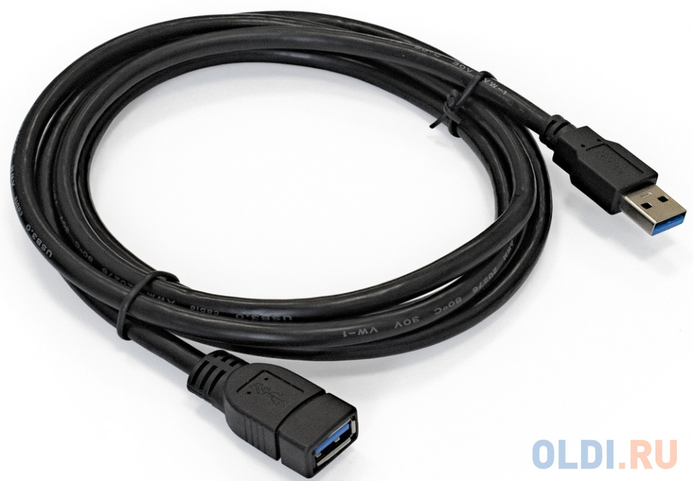 

Exegate EX284934RUS Удлинитель USB 3.0 ExeGate EX-CC-USB3-AMAF-5.0 (Am/Af, 5м)