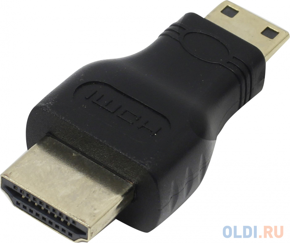 Exegate EX284924RUS Переходник HDMI-miniHDMI ExeGate EX-HDMI-FMC (19F/19M, позолоченные контакты)