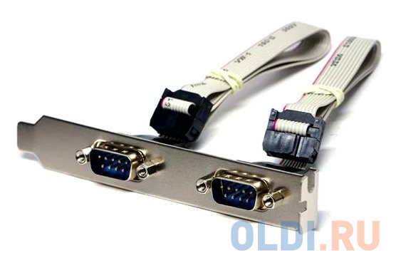 1701092300 Планка с Com-разъемом Dual-COM port cable kit for COM 1-2 (10.07.6276) Advantech