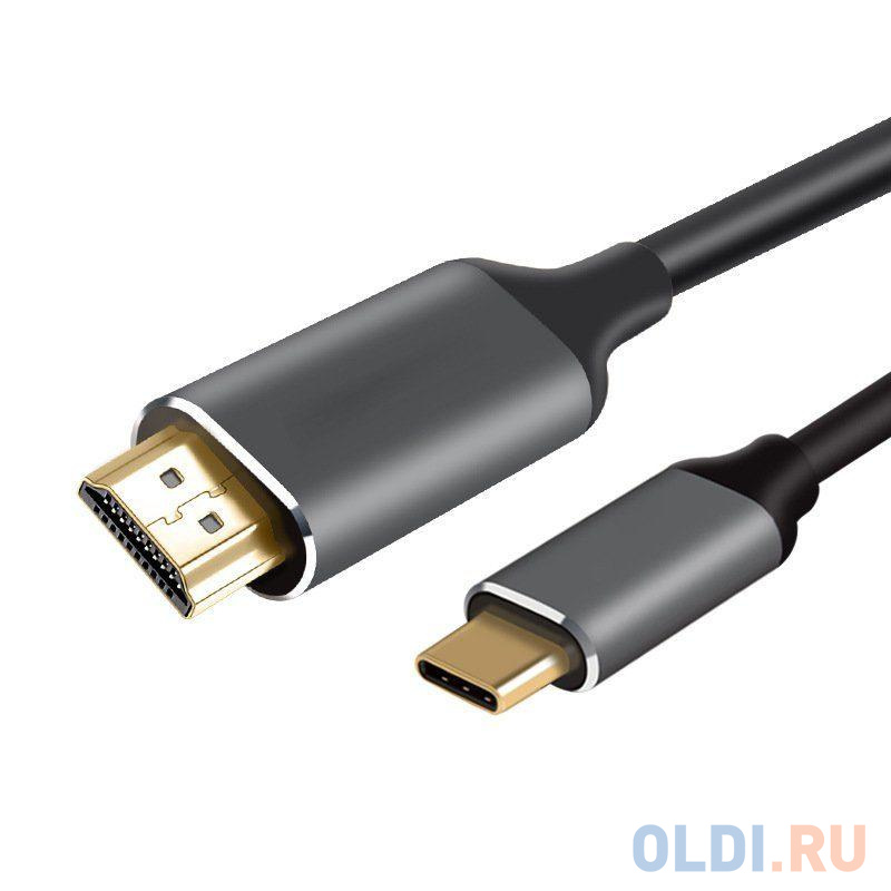 Кабель-адаптер USB 3.1 Type-Cm --> HDMI A(m) 4K@60Hz, 1.8m ,Aluminium Shell,VCOM <CU423MC-1.8M> Кабель-адаптер USB 3.1 Type-Cm --> HDMI A(m) 4K@60Hz, 1.8m ,Aluminium Shell,VCOM <CU423MC-1.8M> фото