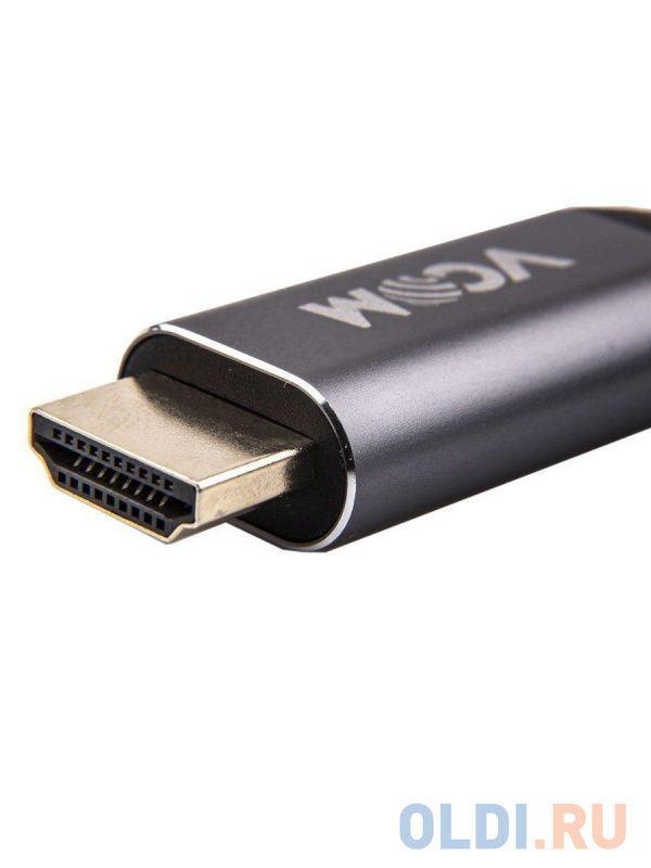 Кабель-адаптер USB 3.1 Type-Cm --> HDMI A(m) 4K@60Hz, 1.8m ,Aluminium Shell,VCOM <CU423MC-1.8M> Кабель-адаптер USB 3.1 Type-Cm --> HDMI A(m) 4K@60Hz, 1.8m ,Aluminium Shell,VCOM <CU423MC-1.8M> фото