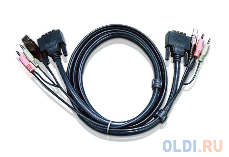 CABLE DVI-I/USBA/SP.MC-DVI/USB B 2L-7D03UI - фото 1