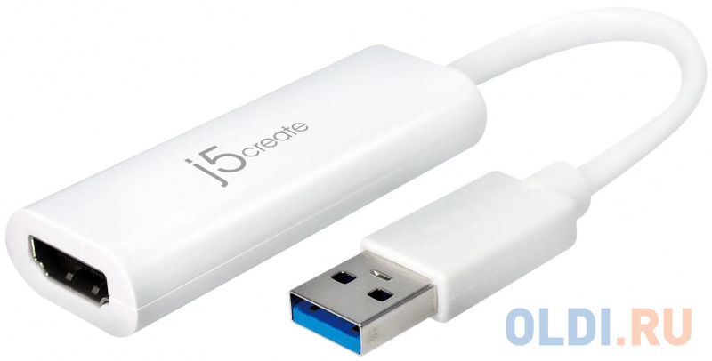 

Переходник j5create USB Type-A 3.0 на HDMI.
