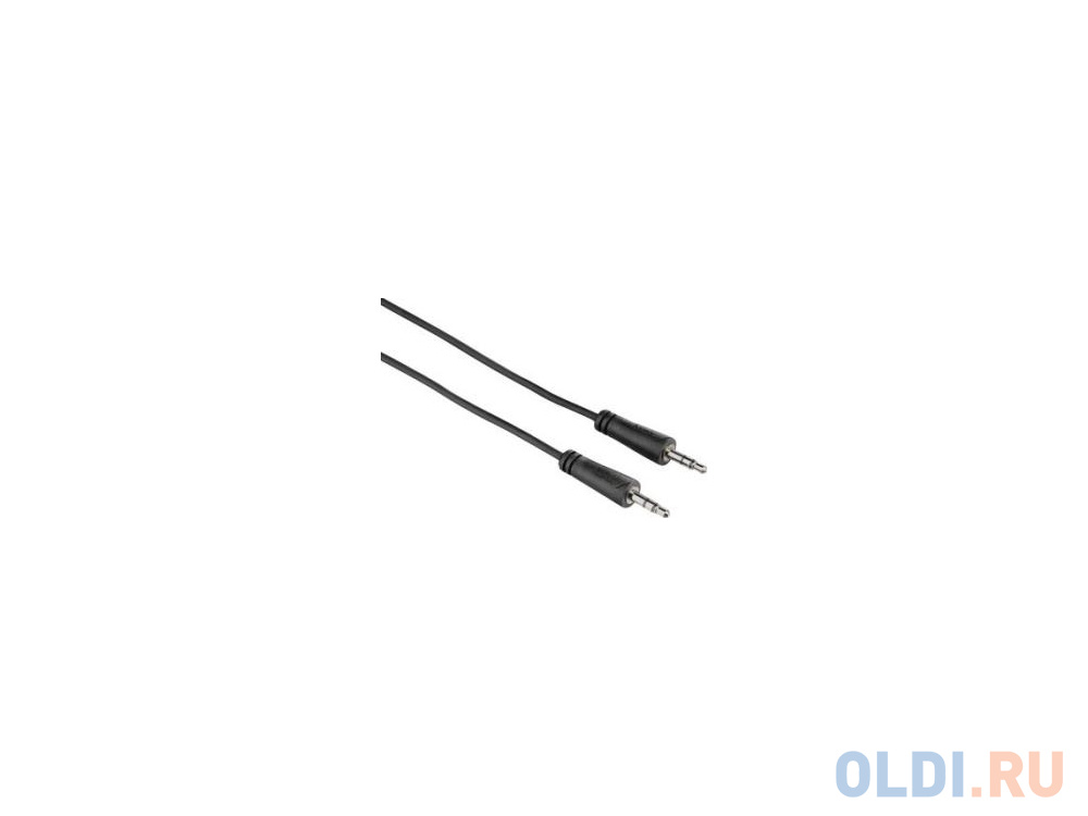 

Кабель соединительный 5.0м Hama 3.5 Jack (M) - 3.5 Jack (M) черный 00122310