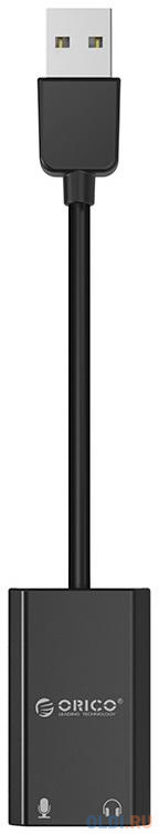 Адаптер USB Звуковая карта Orico SKT2 (черный)