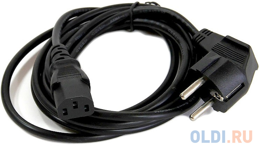 кабель питания для бытовой электроники 1 8м vcom telecom ce021 cu0 5 1 8m Кабель питания для бытовой электроники 1.8м VCOM Telecom CE021-CU0.5-1.8M черный