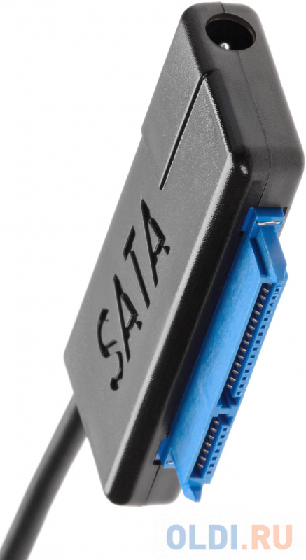 Кабель-адаптер USB3.0 ---SATA III 2.5/3,5"+SSD, правый угол, VCOM <CU817A> Кабель-адаптер USB3.0 ---SATA III 2.5/3,5"+SSD, правый угол, VCOM <CU817A> фото