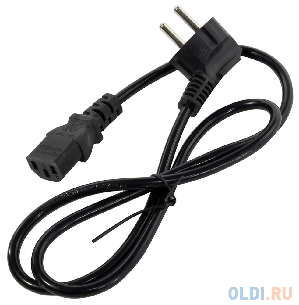 5bites Кабель питания PC207-10A IEC-320-C13 / CEE 7/7 SHCUKO / 220V / 3G*0.75MM / 1M