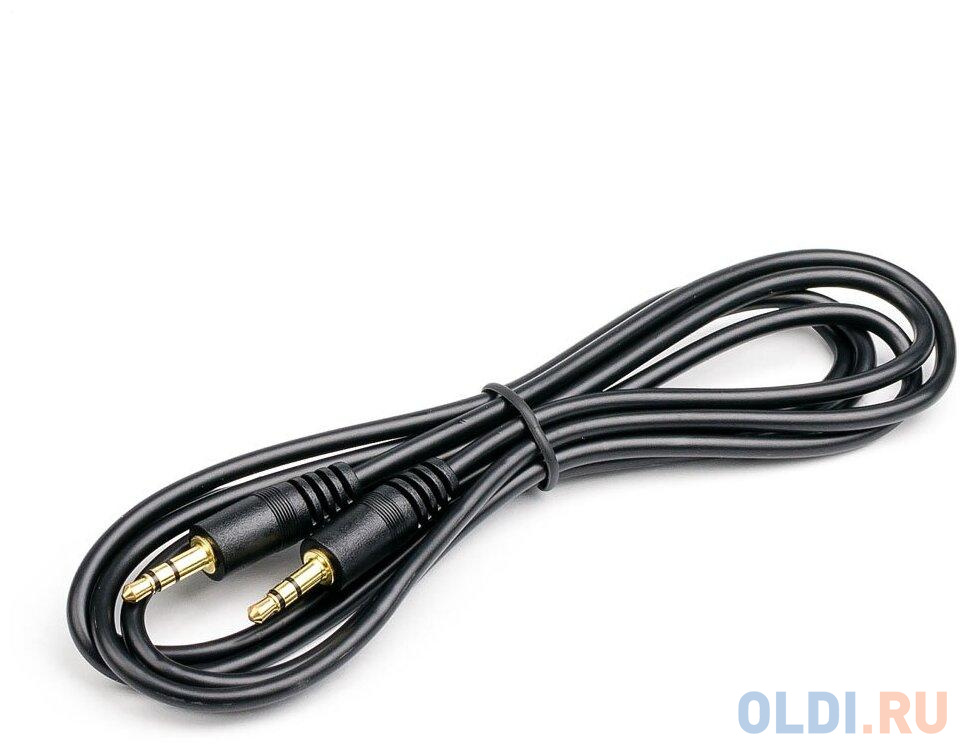 Аудио-кабель 1.5 m Jack3.5(m)/Jack3.5(m), цвет черный AT1008 - фото 2