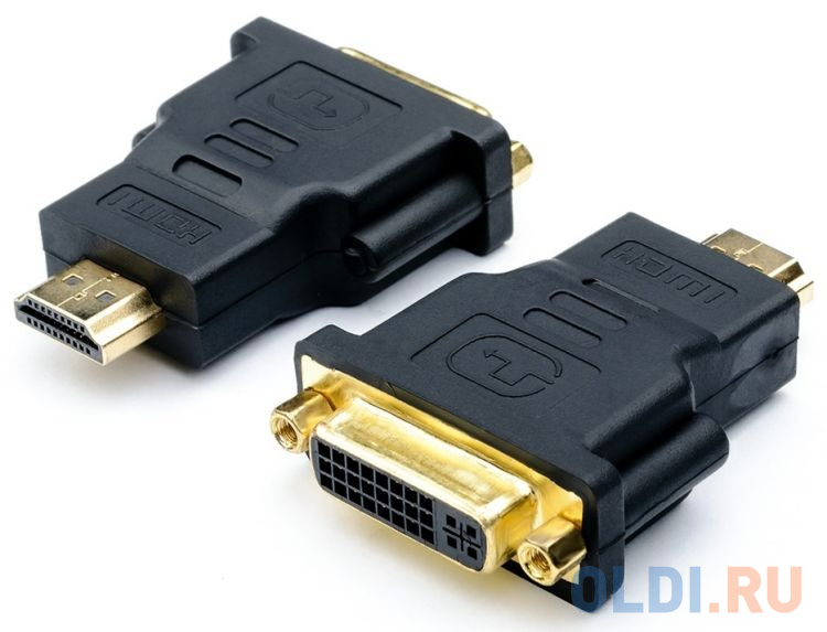 Переходник HDMI(m) <=> DVI(f) (24 pin, черный)