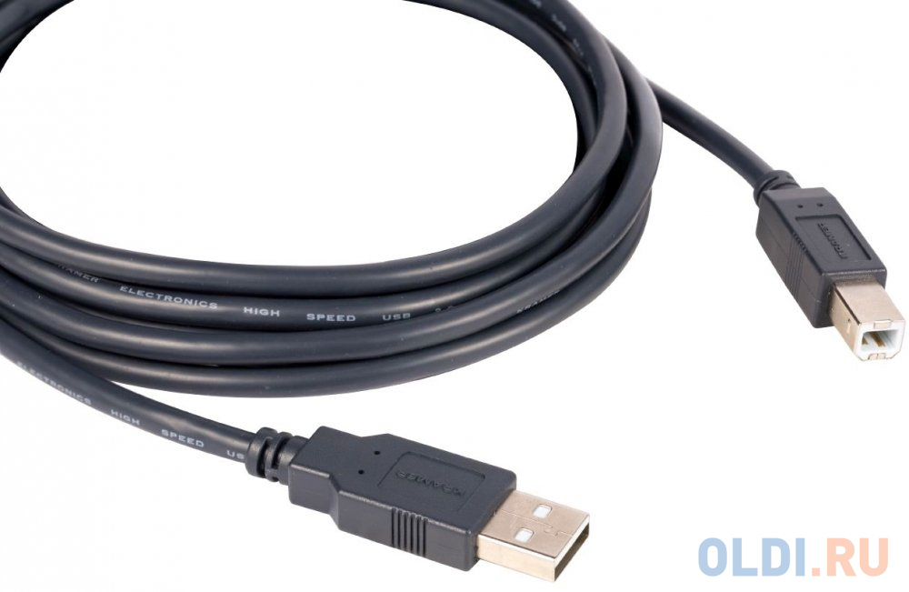 

Кабель USB-A 2.0 вилка- USB-B вилка, 3 м