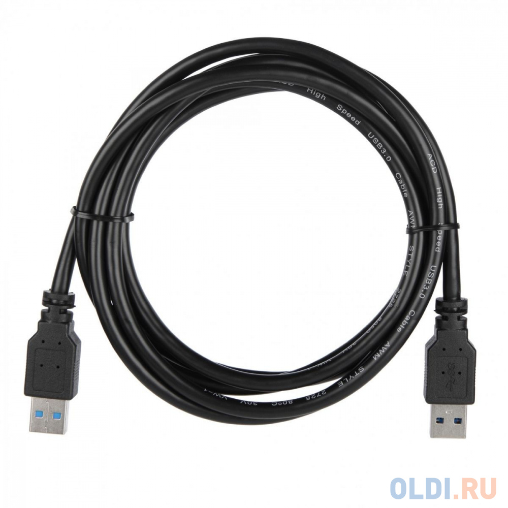 Кабель ACD-U3AAM-20L [ACD-U3AAM-20L] USB 3.0, A male - A male, ТТХ: (7/0.12BC+HDPE)*1P+[(7/0.12BC+HDPE)*2C+7/0.12BC+AL]*2P +7/0.16BC*2C+AL+7/0.12BC+B(