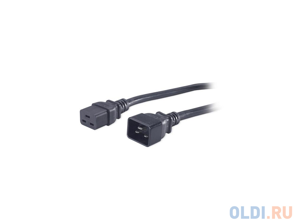 

Кабель питания монитор - системный блок 5.0м Hyperline PWC-IEC19-IEC20-5.0-BK