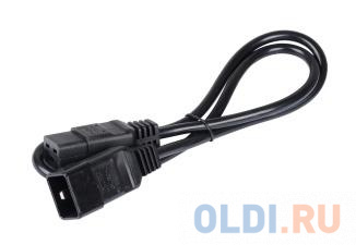 Шнур питания ITK PC-C13C14-3M C13-С14 проводник.:3x1.5мм2 3м 230В 10А (упак.:1шт) черный кабель itk pc c13c14 2m