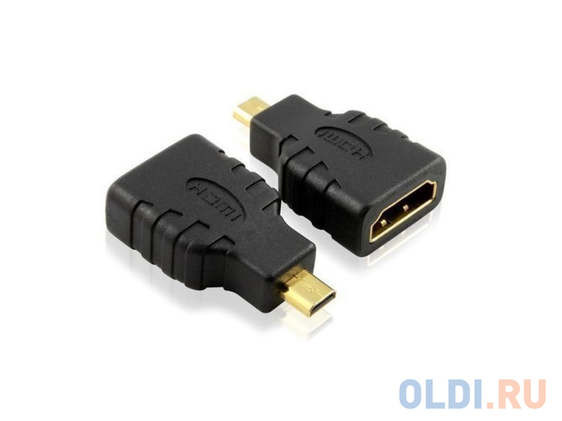 

Переходник HDMI(f)- microHDMI(m) Greenconnect поворотные коннекторы GC-CVM401