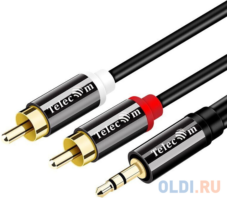 Кабель соединит 3.5 Jack (M) - 2xRCA (M), 3м Telecom PRO &lt;TAV7183M-3M&am p;gt; - TAV7183M-3M